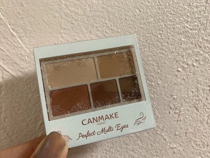 パーフェクトマルチアイズ/キャンメイク/アイシャドウパレットを使ったクチコミ(1枚目)