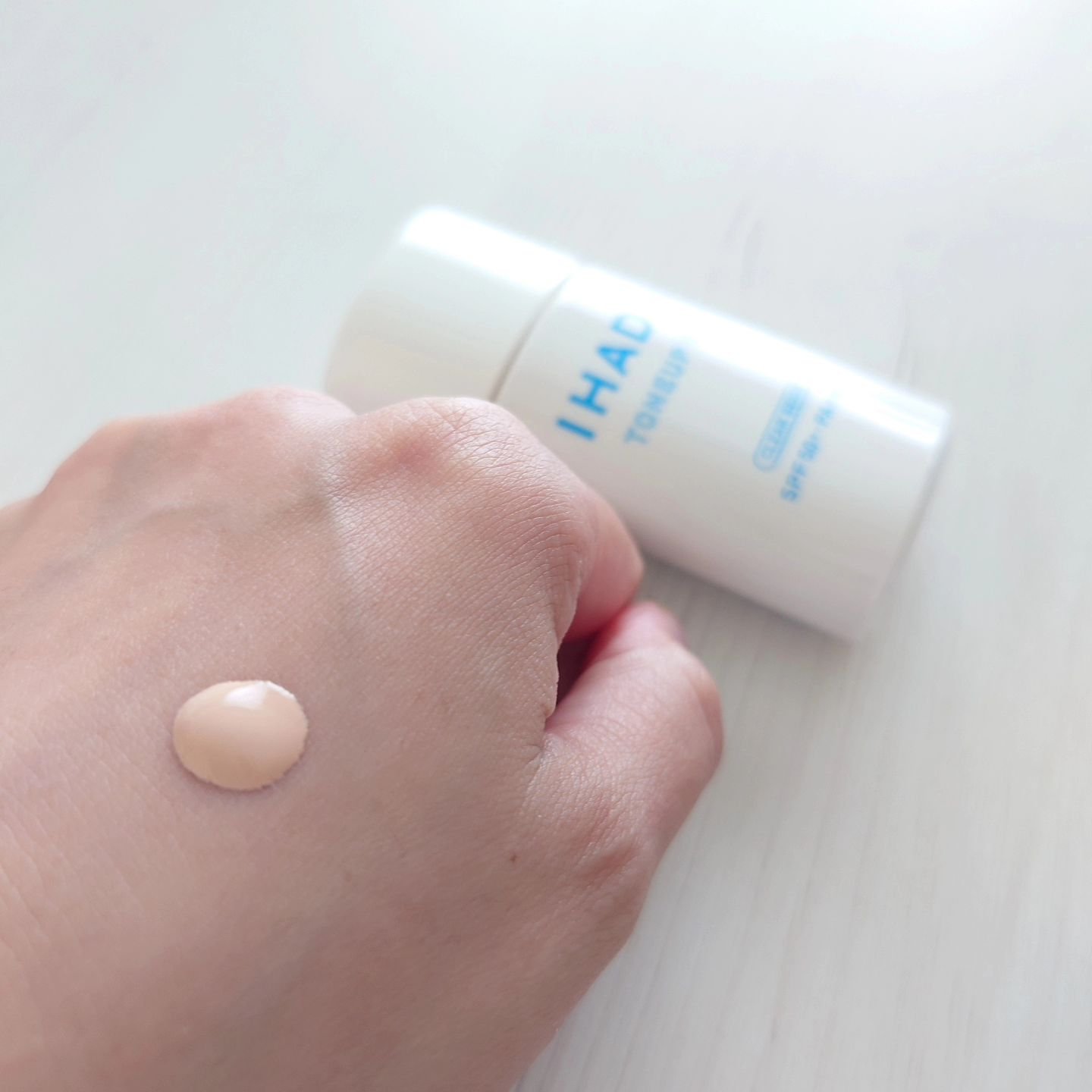 薬用フェイスプロテクトUV ミルク/IHADA/日焼け止めミルクを使ったクチコミ（3枚目）