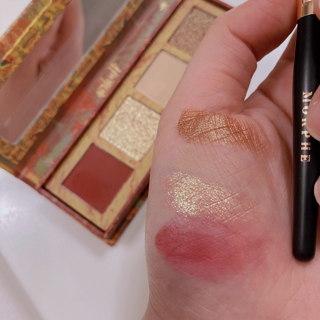 山海シリーズ 4色アイシャドウパレット/GirlCult/アイシャドウパレットを使ったクチコミ（2枚目）