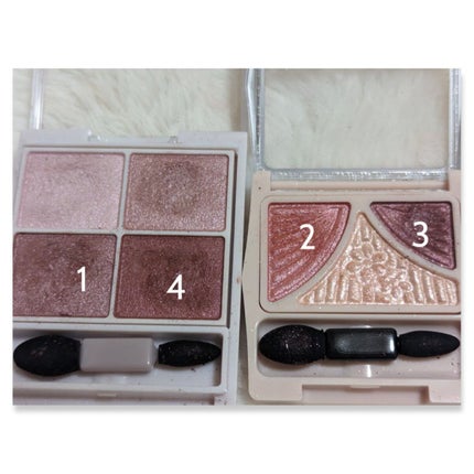 ジューシーピュアアイズ/キャンメイク/アイシャドウパレットを使ったクチコミ(3枚目)