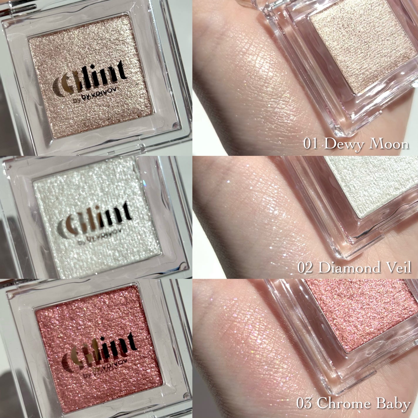 ハイライター/Glint/パウダーハイライトを使ったクチコミ(4枚目)