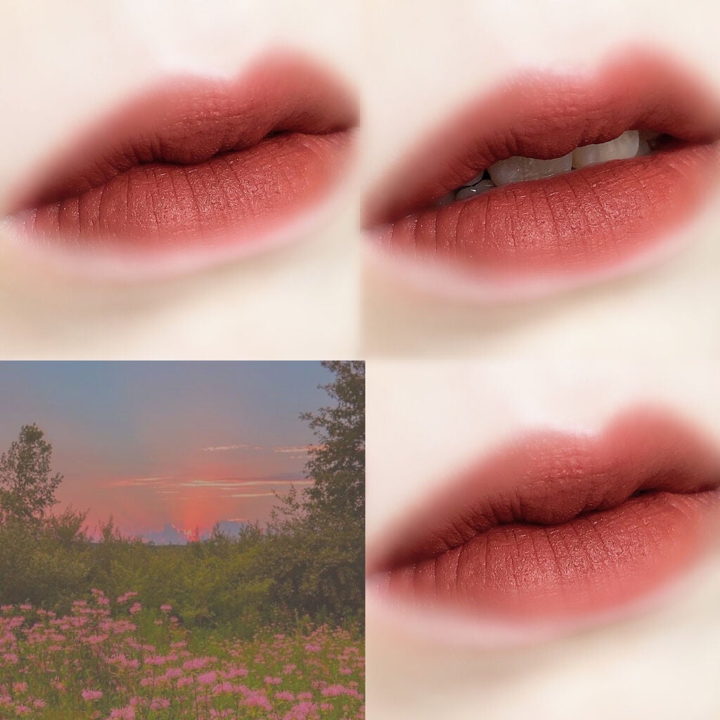 ゼロベルベットティント/rom&nd/リップティントを使ったクチコミ(4枚目)