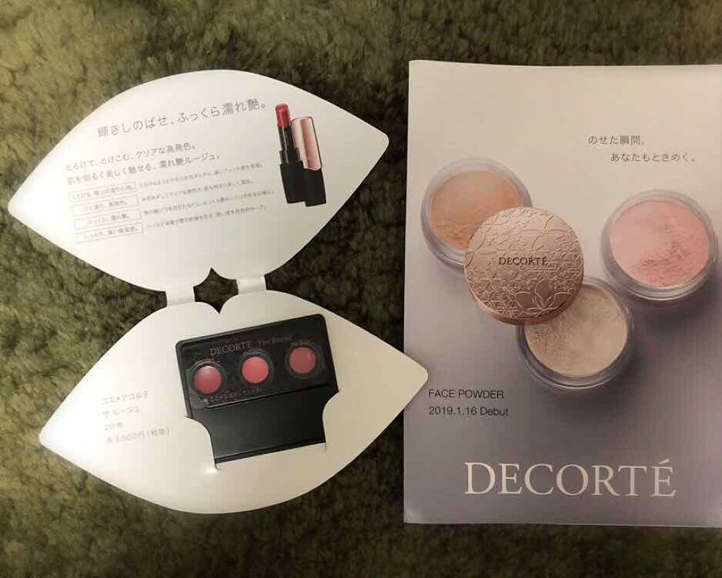 AQ MW フェイスパウダー/DECORTÉ/ルースパウダーを使ったクチコミ(1枚目)