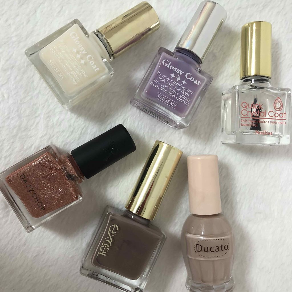 グロッシーコート/スキューズミー/オールインワンネイルを使ったクチコミ（2枚目）