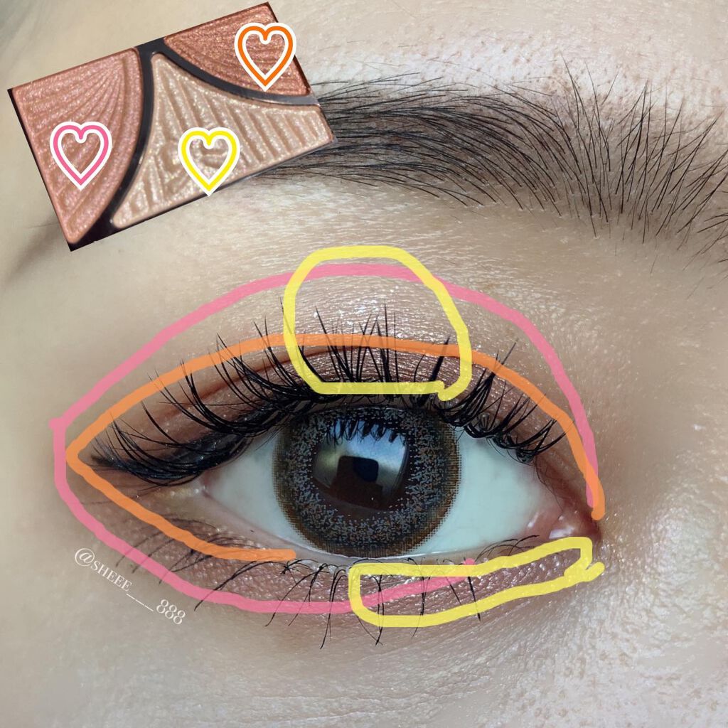 ジューシーピュアアイズ/キャンメイク/アイシャドウパレットを使ったクチコミ(7枚目)