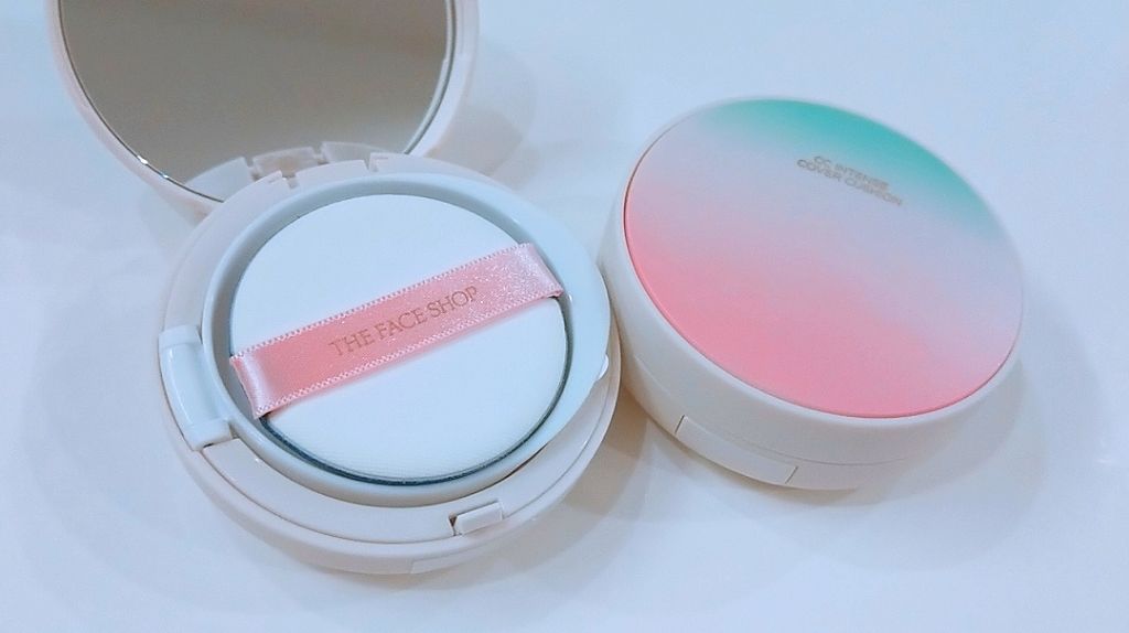 ディズニーCCロングラスティングクッション/THE FACE SHOP/クッションファンデーションを使ったクチコミ（3枚目）