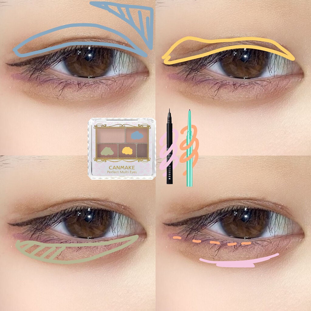 フレアリングカールマスカラ/キャンメイク/マスカラを使ったクチコミ(3枚目)