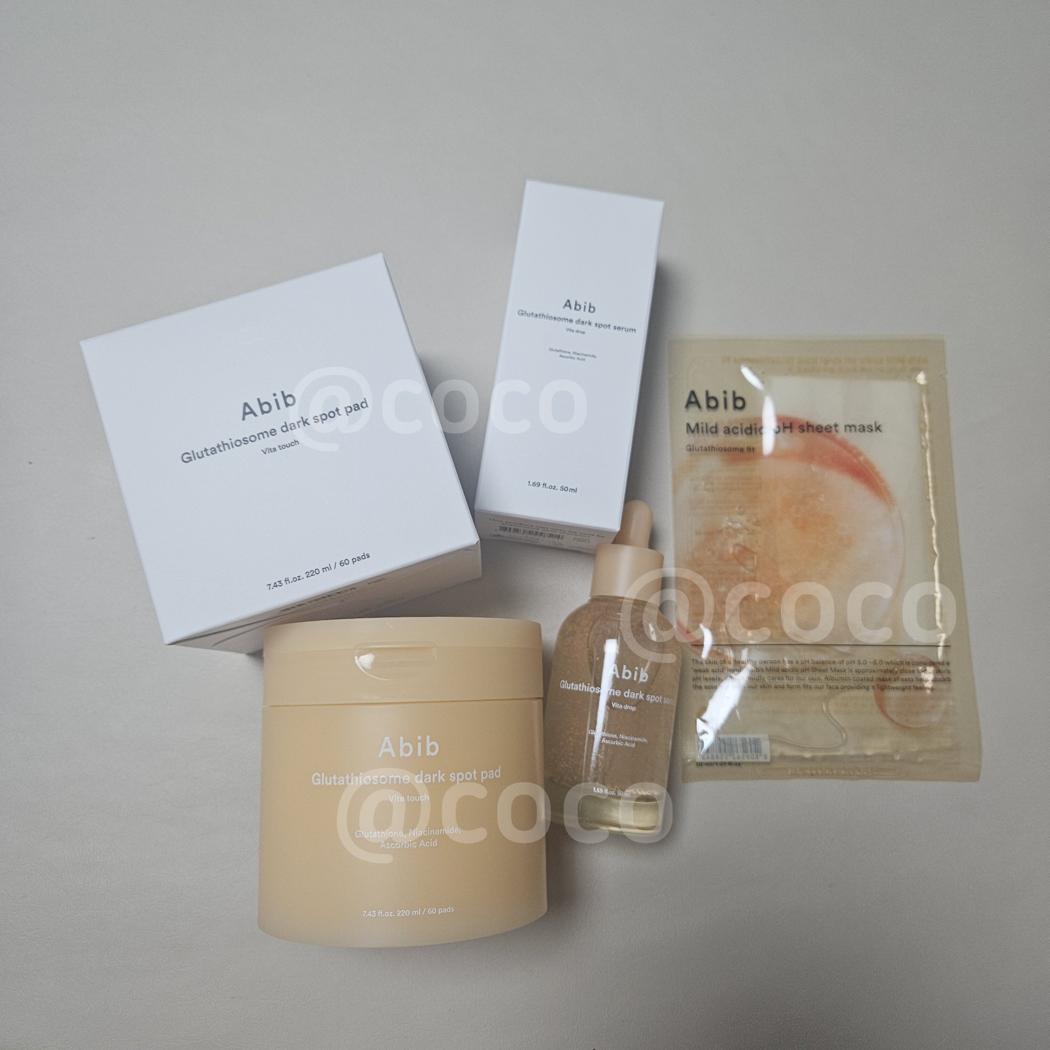 グルタチオンソームダークスポットセラムビタドロップ/Abib /美容液を使ったクチコミ（1枚目）