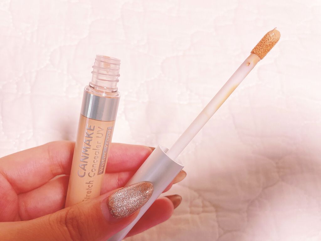 カバー＆ストレッチコンシーラー UV 01 ライトベージュ/キャンメイク/リキッドコンシーラーを使ったクチコミ（2枚目）