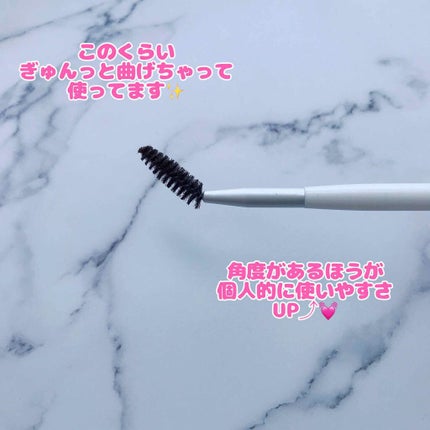 スクリューブラシ/セリア/メイクブラシを使ったクチコミ(2枚目)