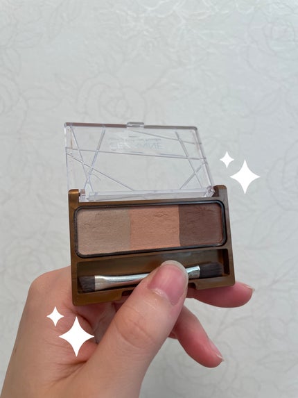 ノーズ&アイブロウパウダー/CEZANNE/パウダーアイブロウを使ったクチコミ(2枚目)