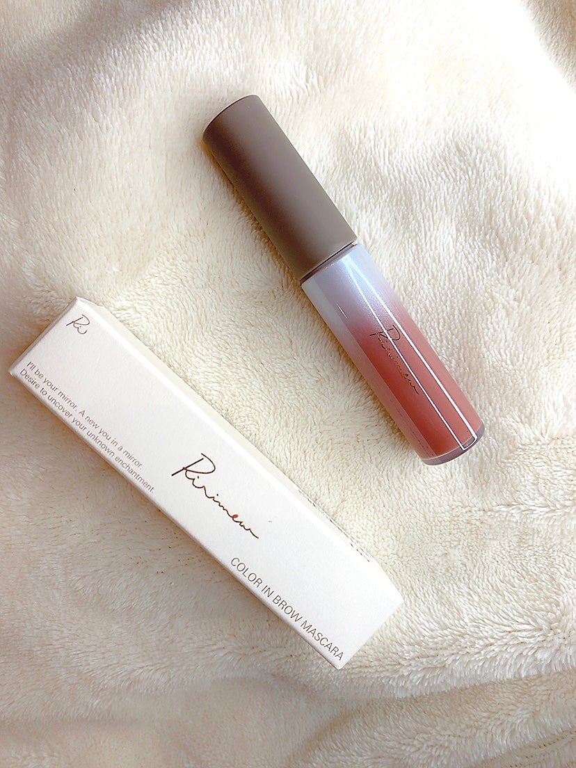 カラーインブロウマスカラ/Ririmew/眉マスカラを使ったクチコミ(2枚目)