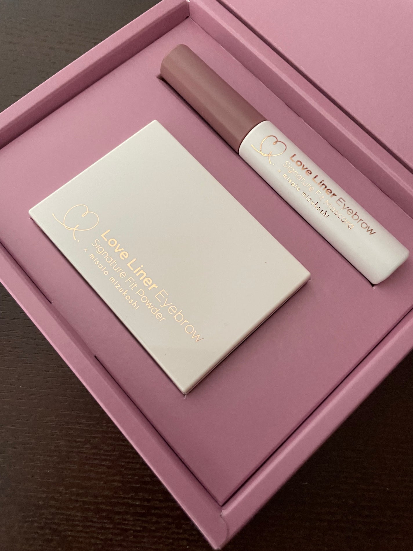 シグネチャーフィットアイブロウ 水越みさと監修セット/ラブ・ライナー/メイクアップキットを使ったクチコミ(1枚目)