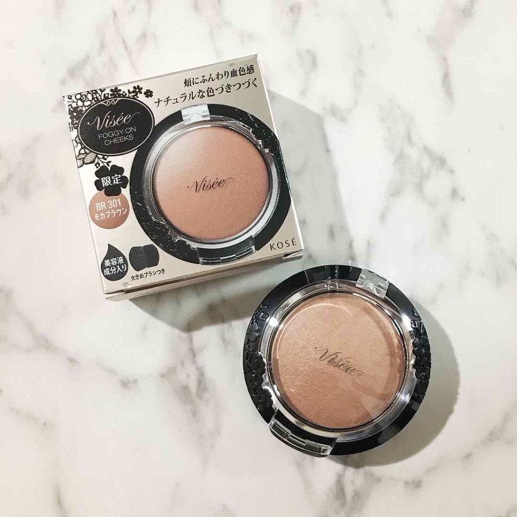 リシェ フォギーオン チークス/Visée/パウダーチークを使ったクチコミ（1枚目）