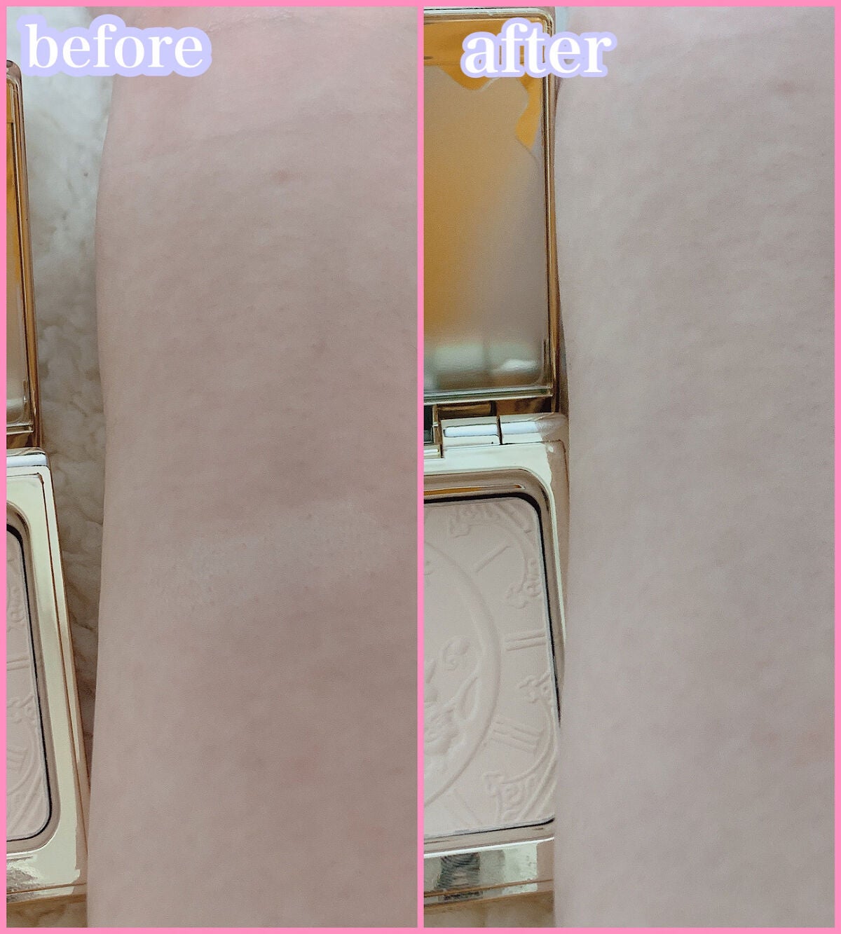 アリス クリアプレストパウダー/ZEESEA/プレストパウダーを使ったクチコミ(4枚目)