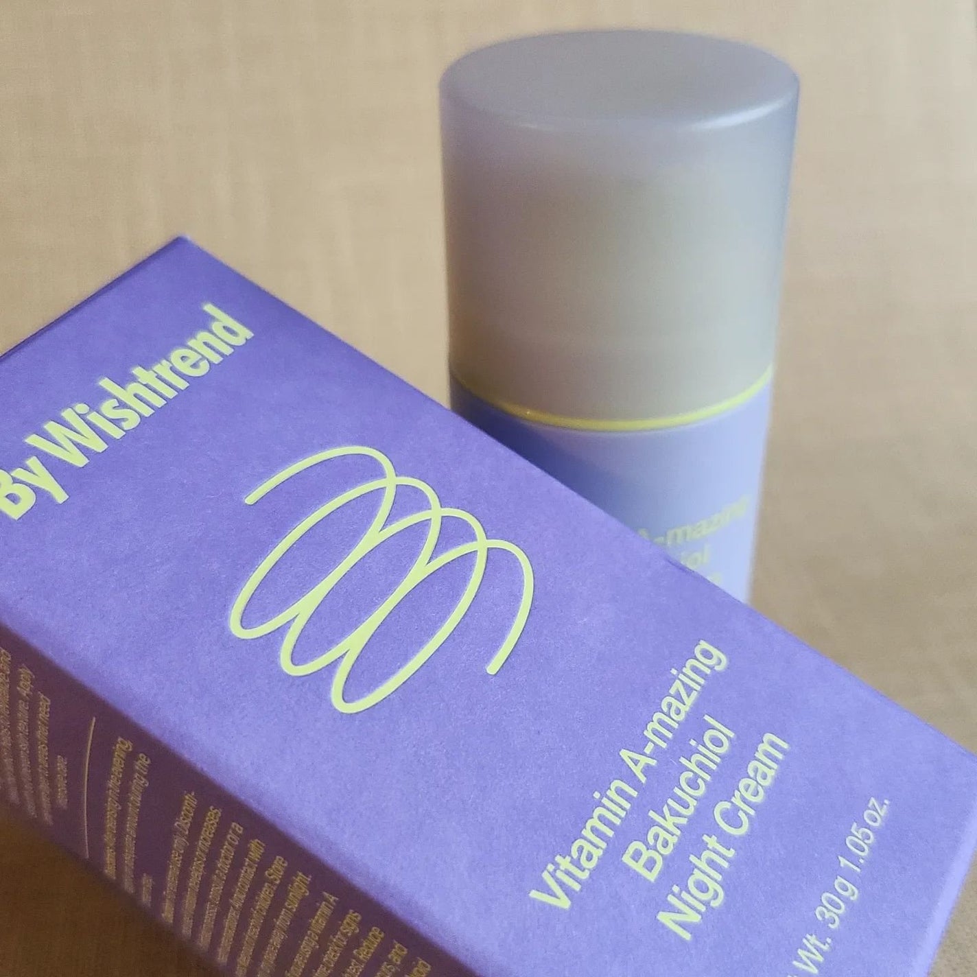 ビタミンA-mazingバクチオールナイトクリーム/By Wishtrend/フェイスクリームを使ったクチコミ(2枚目)
