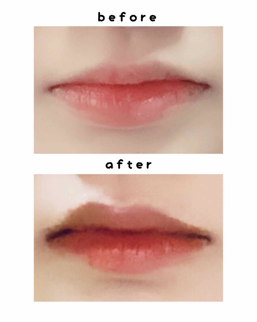 ジューシーリブティント/RICAFROSH/リップティントを使ったクチコミ（2枚目）