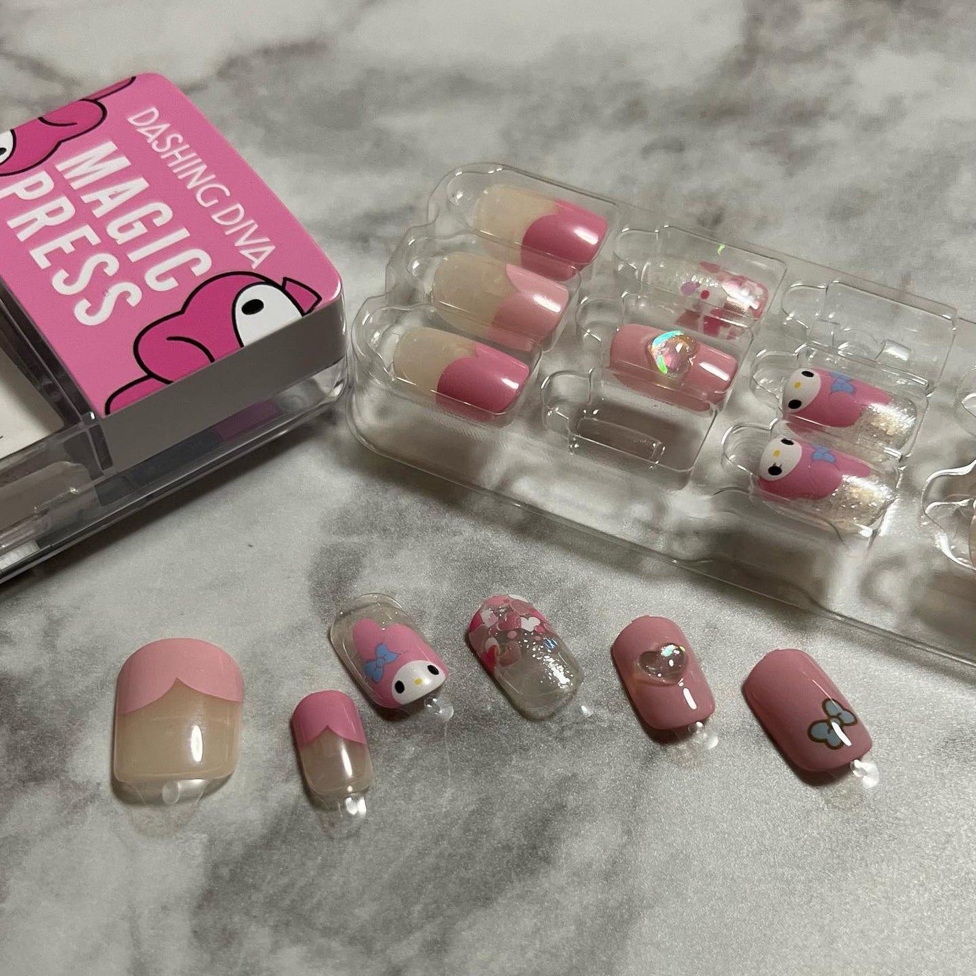 1秒ネイルマジックプレス/DASHINGDIVA MAGICPRESS/ネイルチップ・パーツを使ったクチコミ(8枚目)