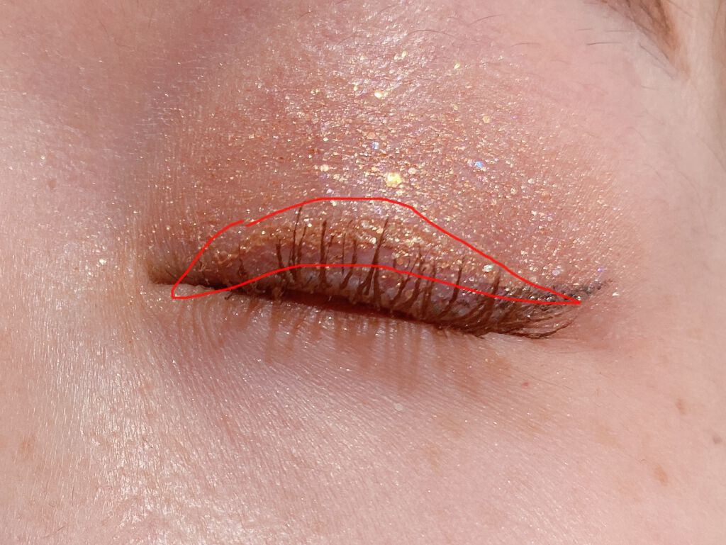 ふたえメッシュテープ/Eye Catching  Beauty/二重まぶた用アイテムを使ったクチコミ（3枚目）