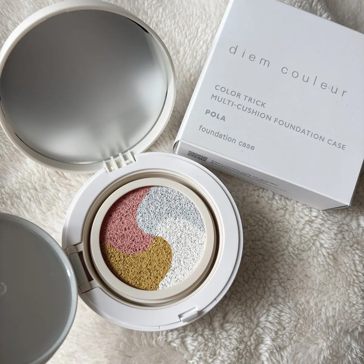 ディエム クルール カラートリックマルチクッションファンデーション/ディエム クルール/クッションファンデーションを使ったクチコミ（2枚目）