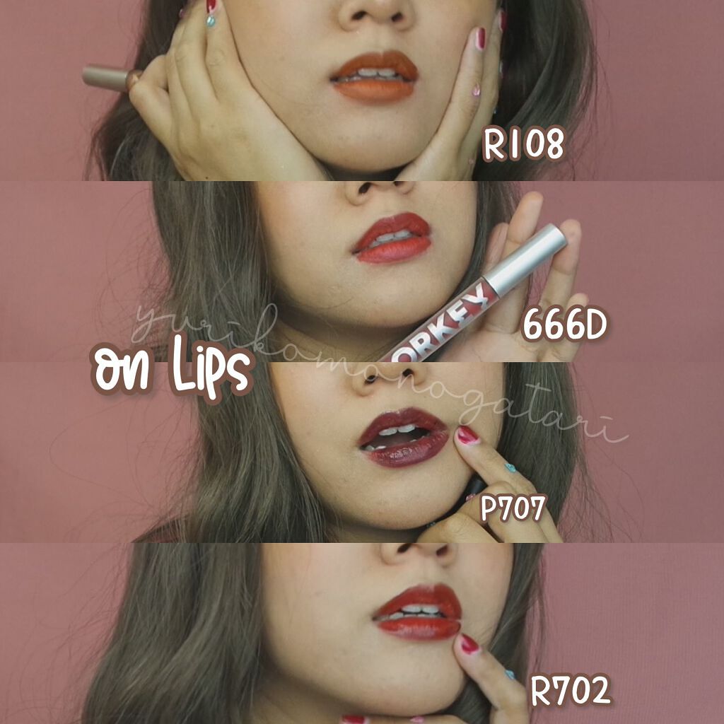 シャインミラーティント/COLORKEY/リップティントを使ったクチコミ(3枚目)