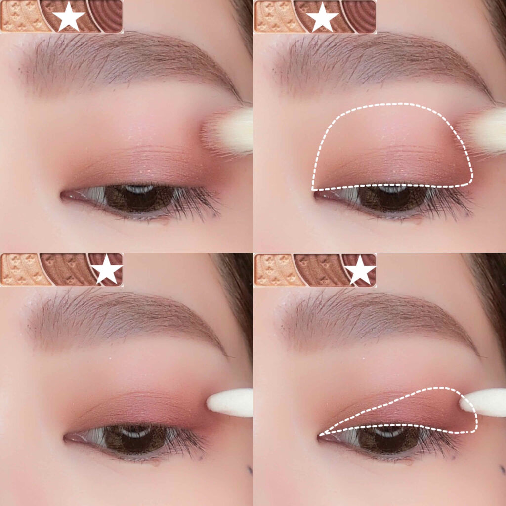 トーンアップアイシャドウ/CEZANNE/アイシャドウパレットを使ったクチコミ（2枚目）