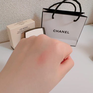 CHANEL レ ベージュ ヘルシー グロウ ブラッシュのクチコミ「.
☁️CHANEL☁️
レベージュ ヘルシーグロウブラッシュ
ローズポレール
¥10,670.....」（2枚目）