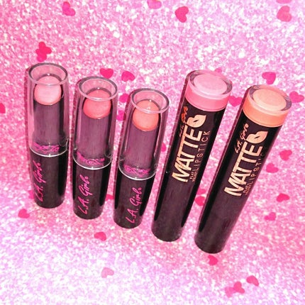 マット フラット ベルベット リップスティック/L.A.Girl/口紅を使ったクチコミ(2枚目)