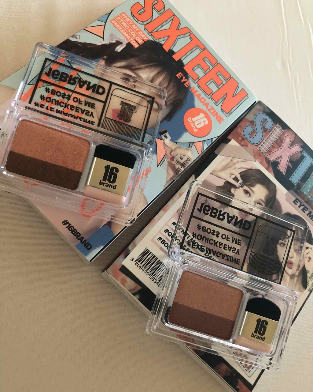16 EYE MAGAZINE/16BRAND/アイシャドウパレットを使ったクチコミ（3枚目）