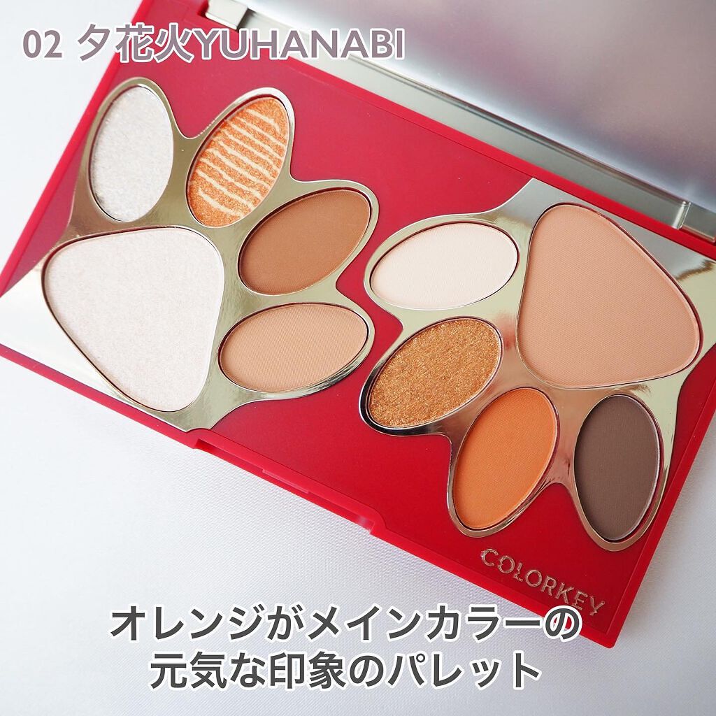 トラ十色アイシャドウパレット/COLORKEY/アイシャドウパレットを使ったクチコミ（3枚目）
