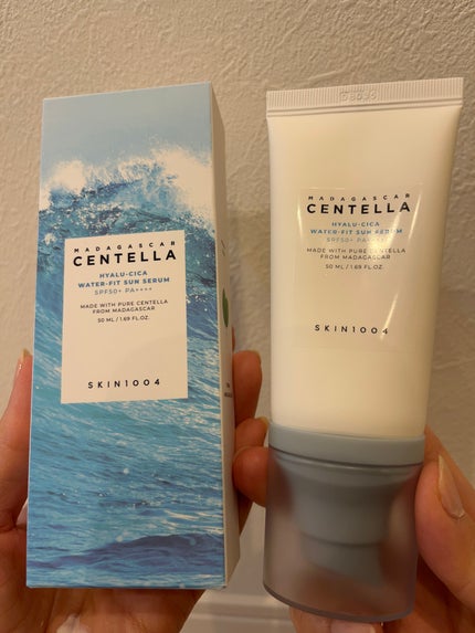 ヒアルーシカ ウォーターフィット サンセラム/SKIN1004/日焼け止めローションを使ったクチコミ(5枚目)