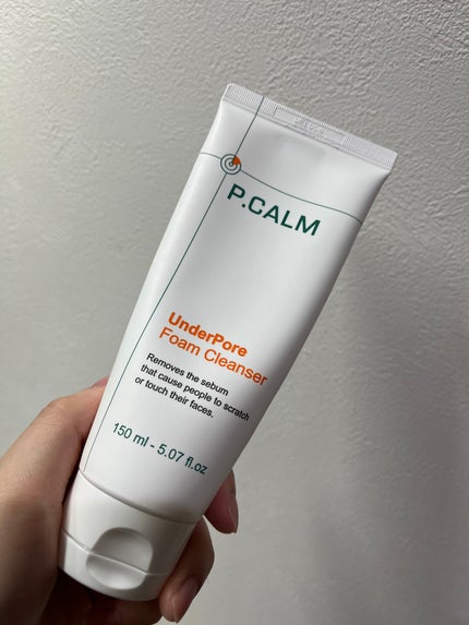 アンダーポアフォームクレンザー/P.CALM/洗顔フォームを使ったクチコミ(1枚目)