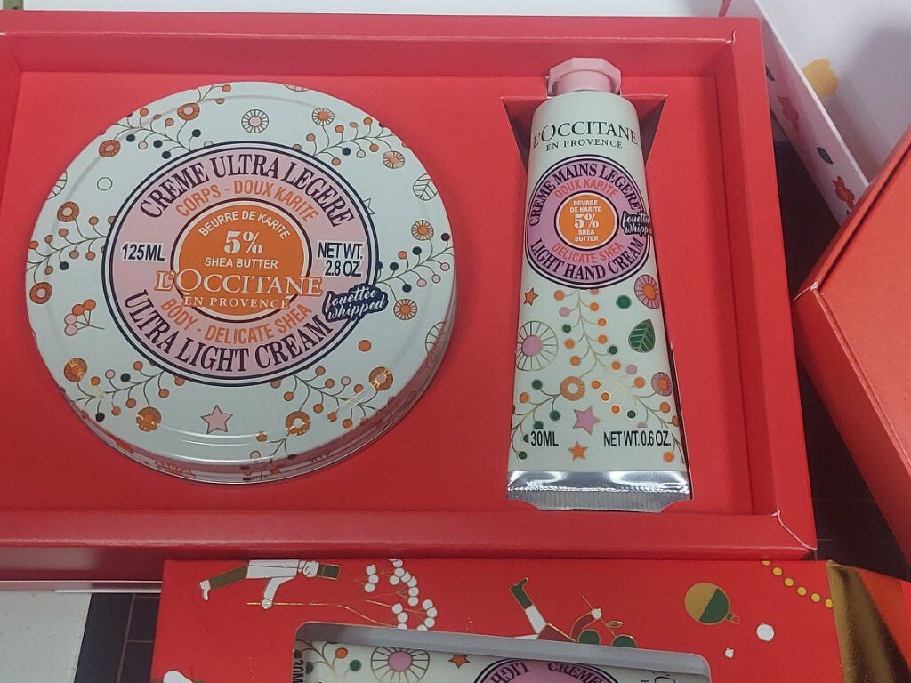 フローラルコットン スノーシア ボディ&ハンド/L'OCCITANE/その他キットセットを使ったクチコミ(2枚目)