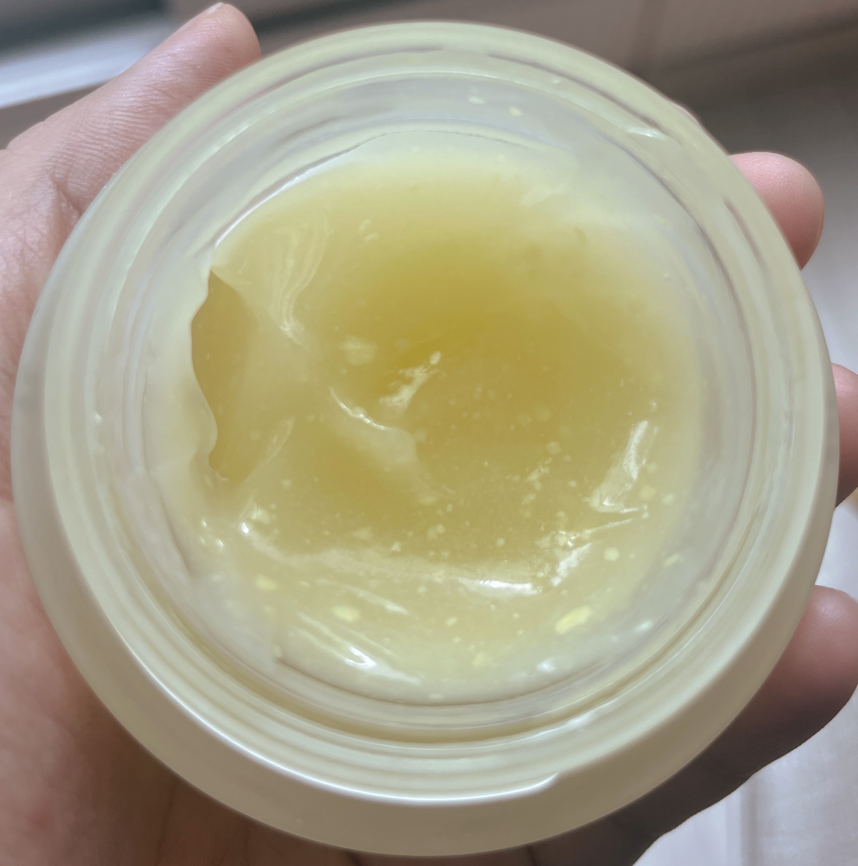 月光ゆず睡眠パック/HANYUL(ハンユル)/フェイスクリームを使ったクチコミ（2枚目）