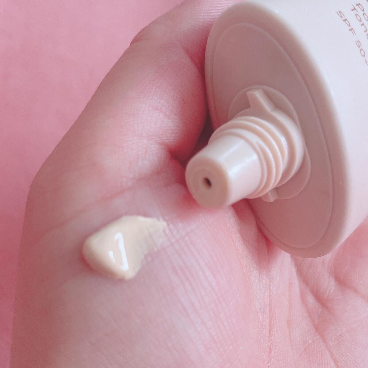 3番 ノーファンデ陶器肌トーンアップクリーム/numbuzin/化粧下地を使ったクチコミ(3枚目)