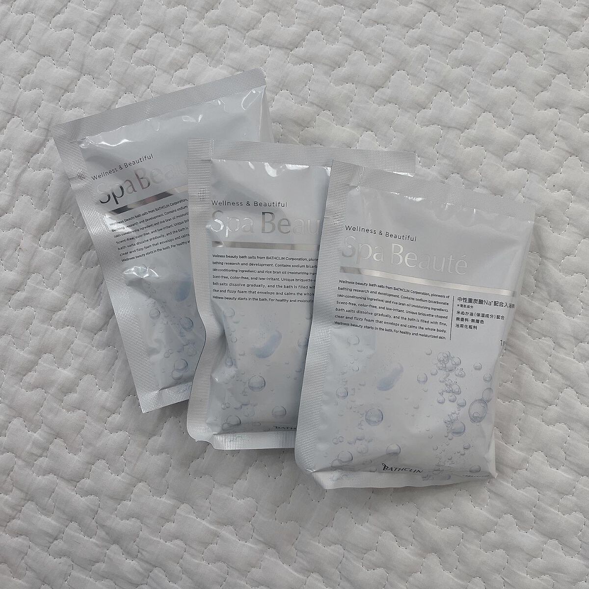 spa beaute/バスクリン/炭酸系入浴剤を使ったクチコミ（3枚目）