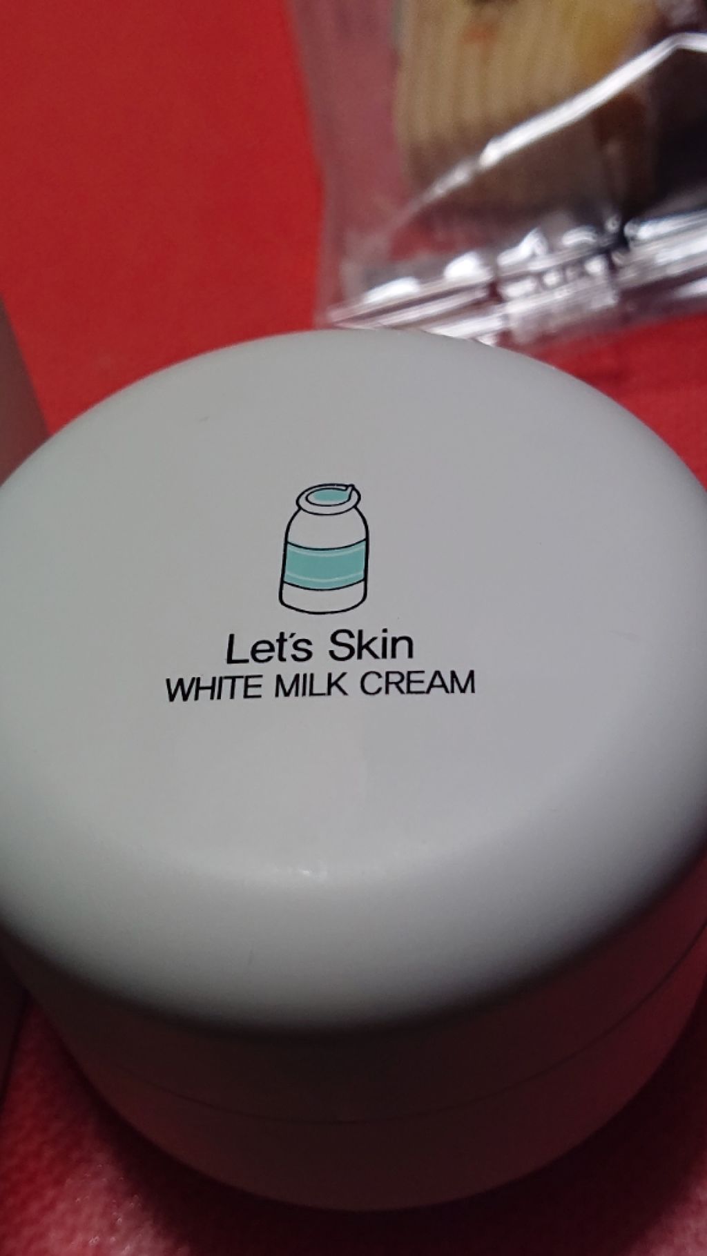 レッツスキン ホワイト ミルククリーム/SHINBEE JAPAN /フェイスクリームを使ったクチコミ(2枚目)