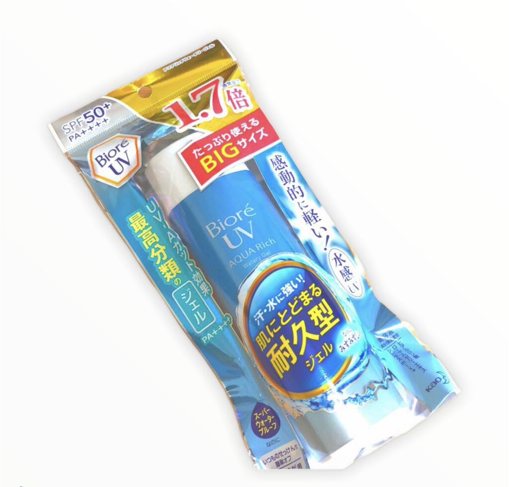 ビオレUV アクアリッチウォータリージェル /ビオレ/日焼け止め・UVケアを使ったクチコミ（1枚目）