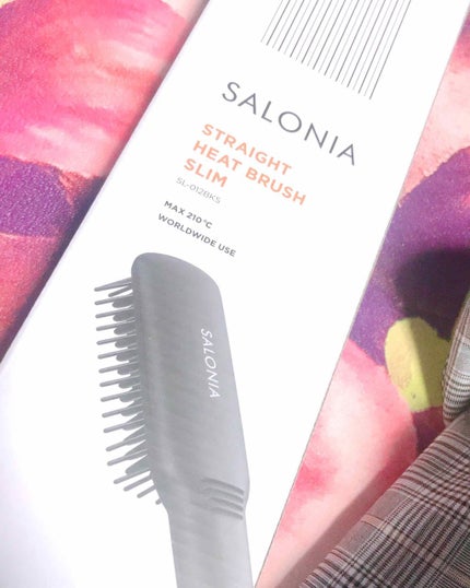 ストレートヒートブラシ スリム /SALONIA/ヒートブラシを使ったクチコミ(1枚目)