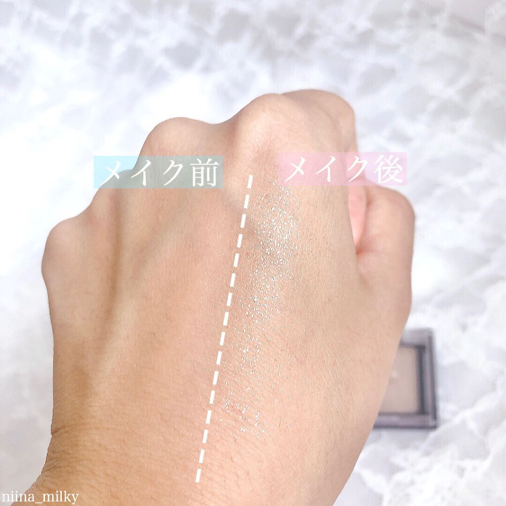  シアー グリッターアイズ 01 ワンダー(WONDER) /KiSS/単色アイシャドウを使ったクチコミ（3枚目）