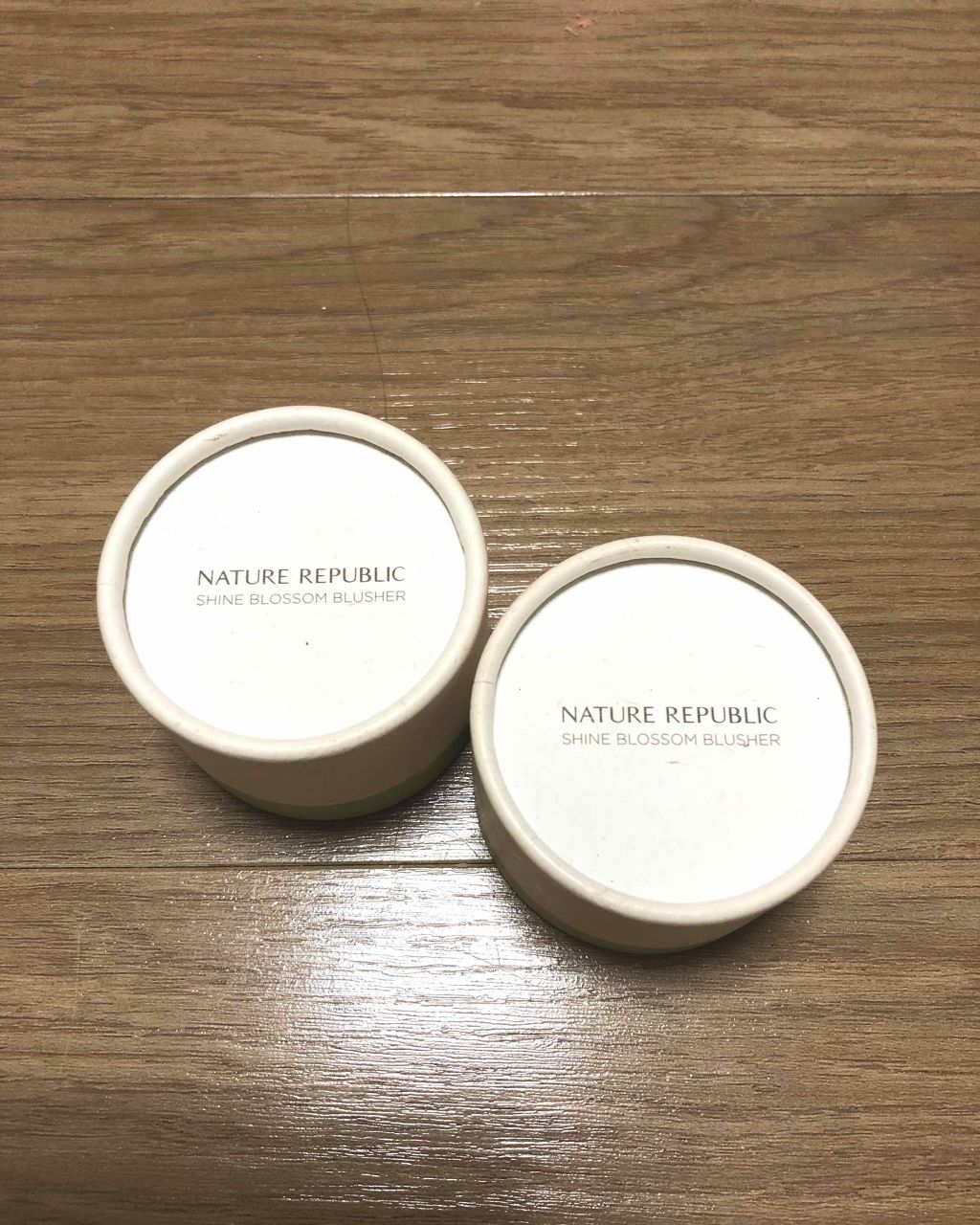 シャイン ブロッサム ブラッシャー/ネイチャーリパブリック/パウダーチークを使ったクチコミ（1枚目）
