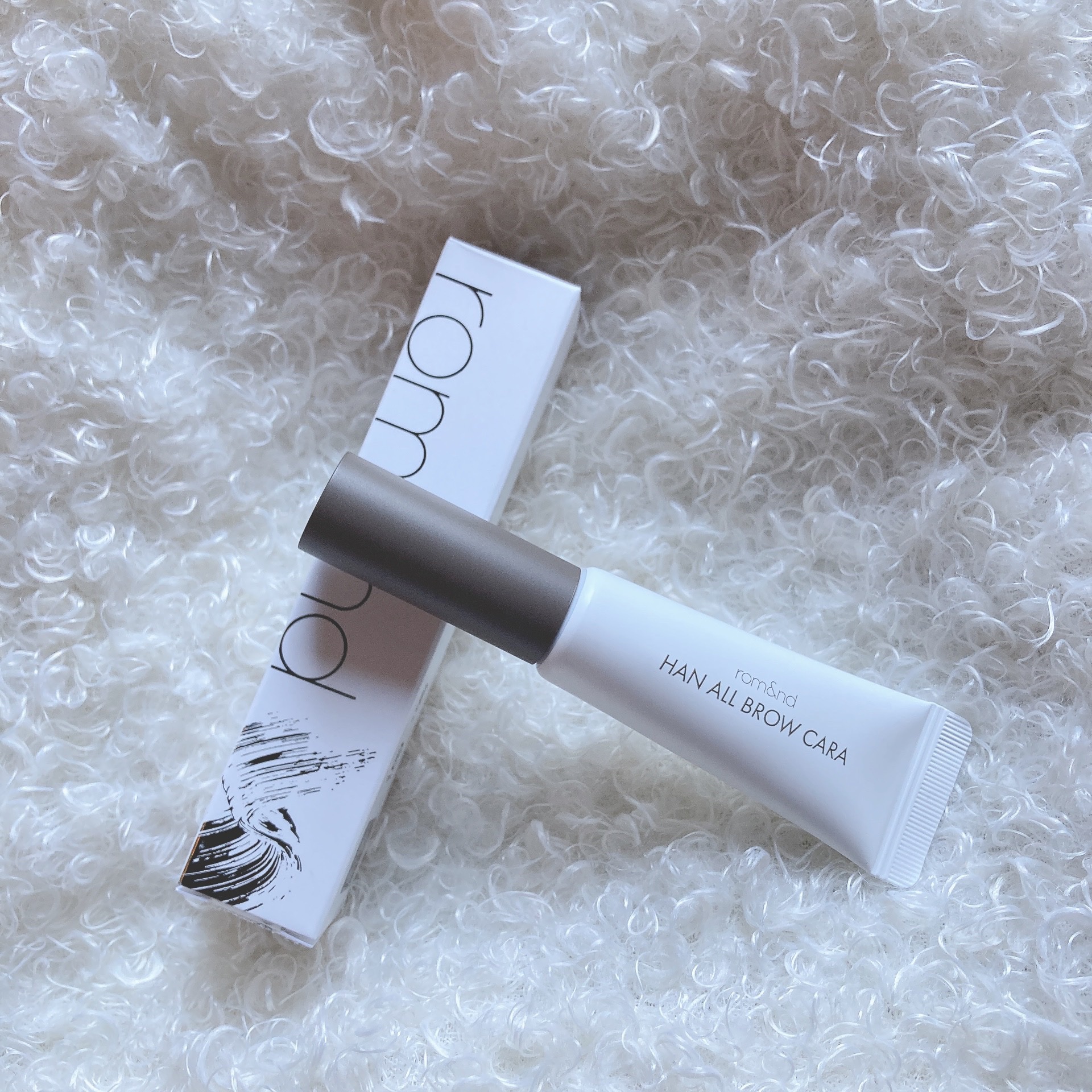 ハンオールブロウカラ/rom&nd/眉マスカラを使ったクチコミ（2枚目）