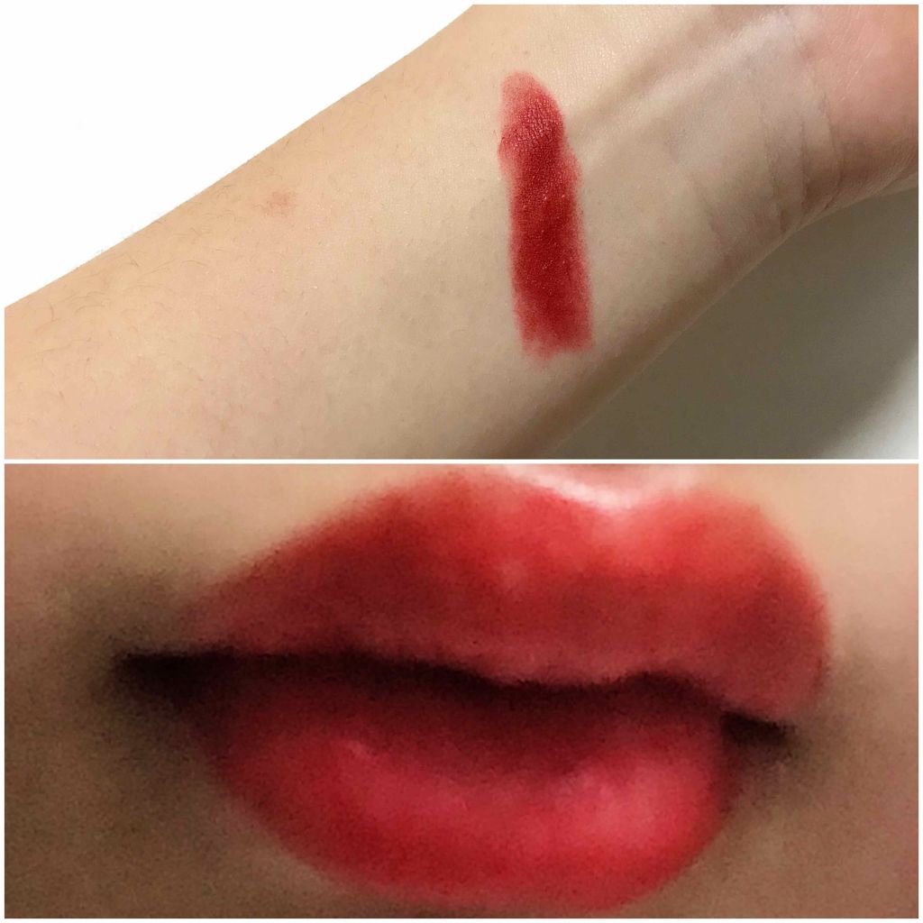 カンコレ マットリップスティック/DAISO/口紅を使ったクチコミ(3枚目)