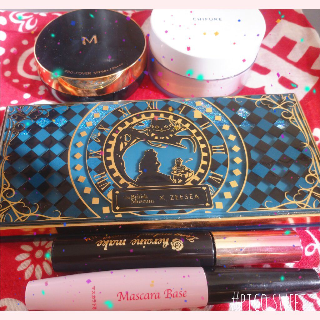 アリスドリームランドシリーズ 12色アイシャドウパレット（ZEESEA×大英博物館）/ZEESEA/アイシャドウパレットを使ったクチコミ（1枚目）