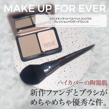 MAKE UP FOR EVER HDスキン マットベルベットコンパクトのクチコミ「メイクアップフォーエバーから素敵なアイテム登場

.

#メイクアップフォーエバー
#MAKE.....」（1枚目）