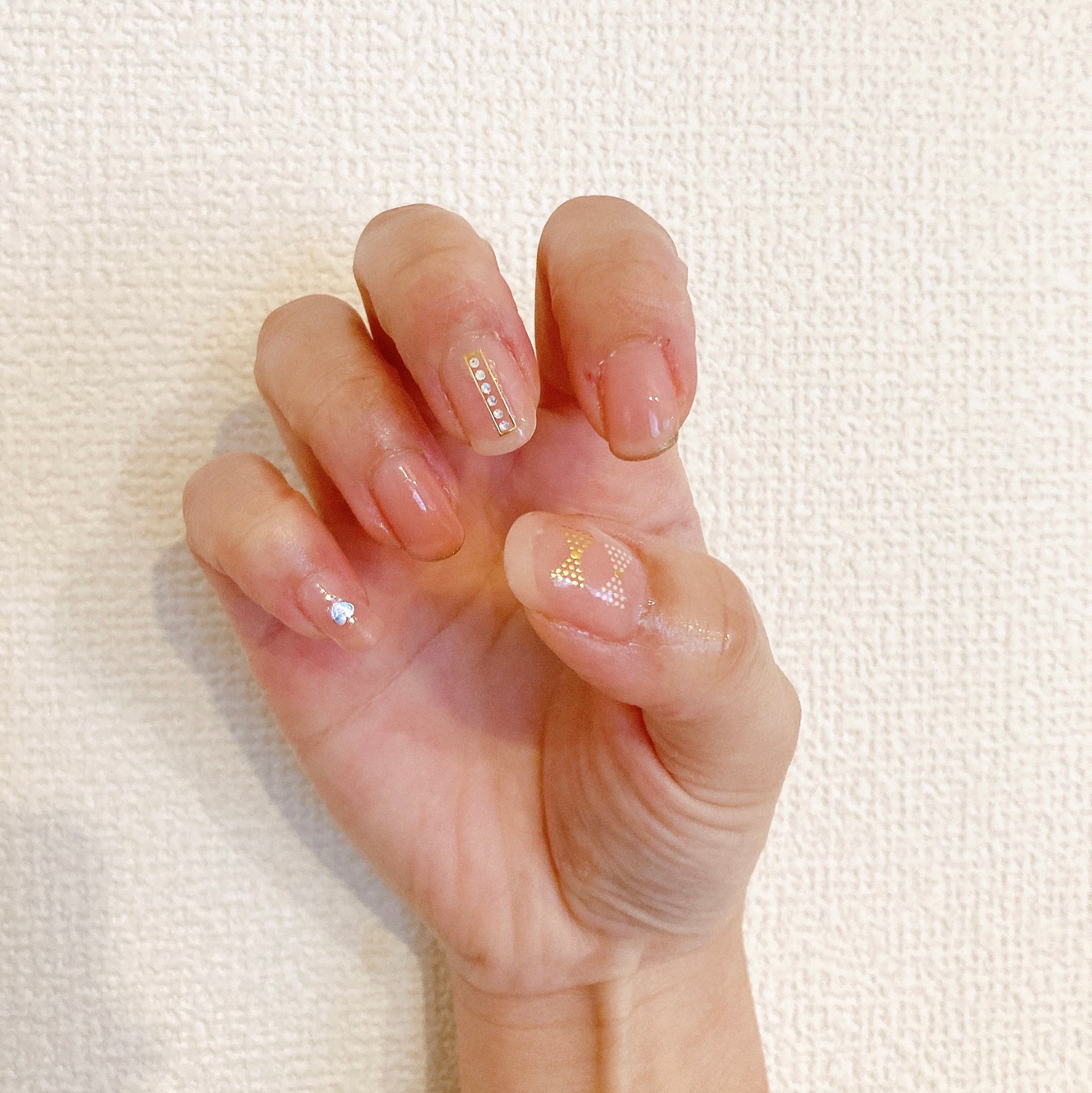 ジェルネイル(ライト対応)/セリア/ジェルネイルを使ったクチコミ(3枚目)