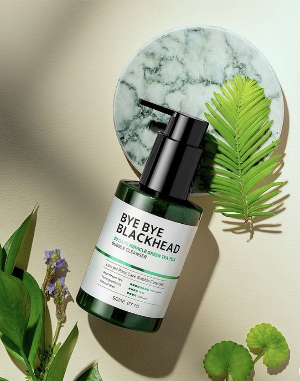 バイバイブラックヘッド グリーンティートックスバブルクレンザー/SOME BY MI/スクラブ・ゴマージュを使ったクチコミ（1枚目）