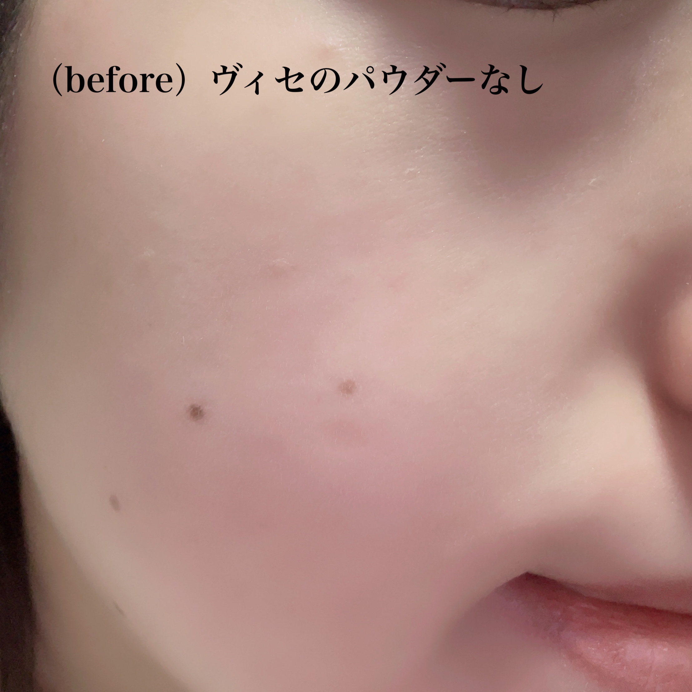 トリニタス グロウ パウダー/Visée/ルースパウダーを使ったクチコミ（2枚目）