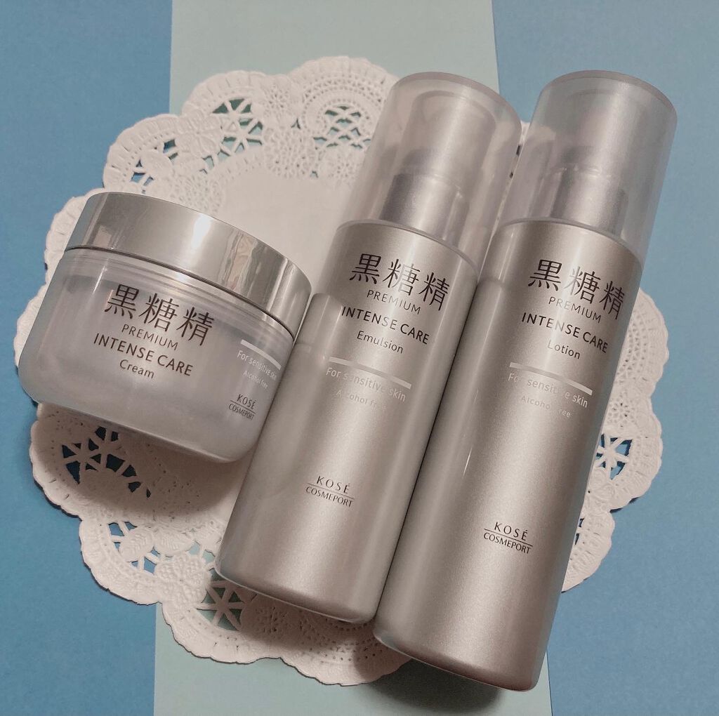プレミアム インテンスケア クリーム/黒糖精/フェイスクリームを使ったクチコミ（1枚目）