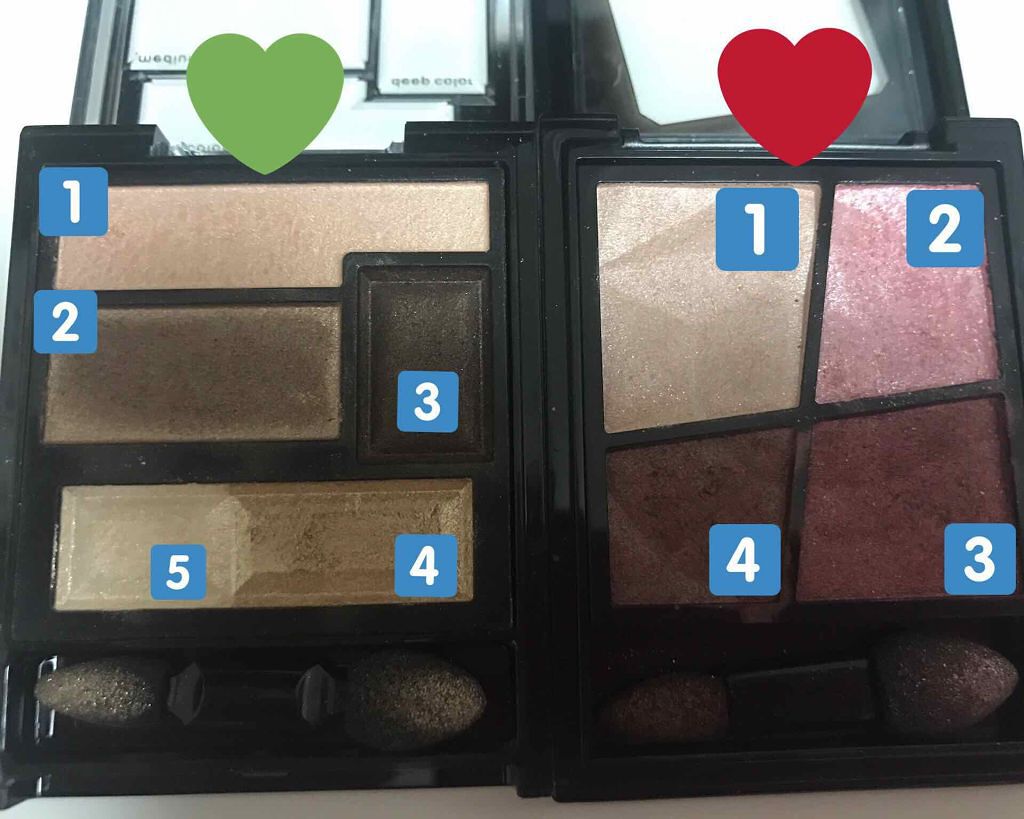 トラップインパクトアイズ/KATE/アイシャドウパレットを使ったクチコミ（2枚目）